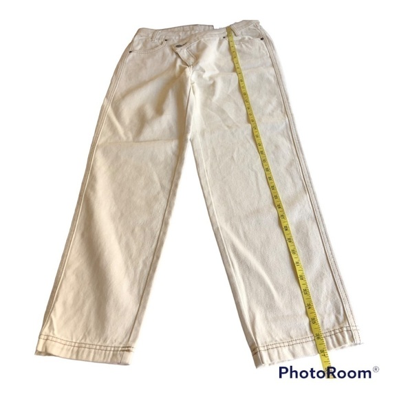 Kahlana Barfield Brown Future Collective High-Rise Overlap Waist Jeans Size 0 - Picture 10 of 14